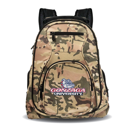 Gonzaga Camo Backpack | Gonzaga Bulldogs Laptop Camo Backpack