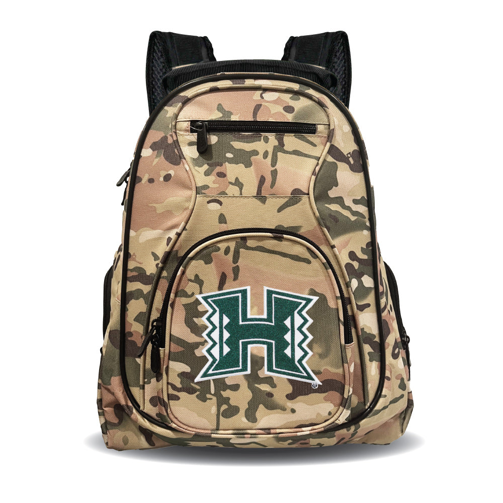 Hawaii Warriors Camo Backpack | Hawaii Warriors Laptop Camo Backpack
