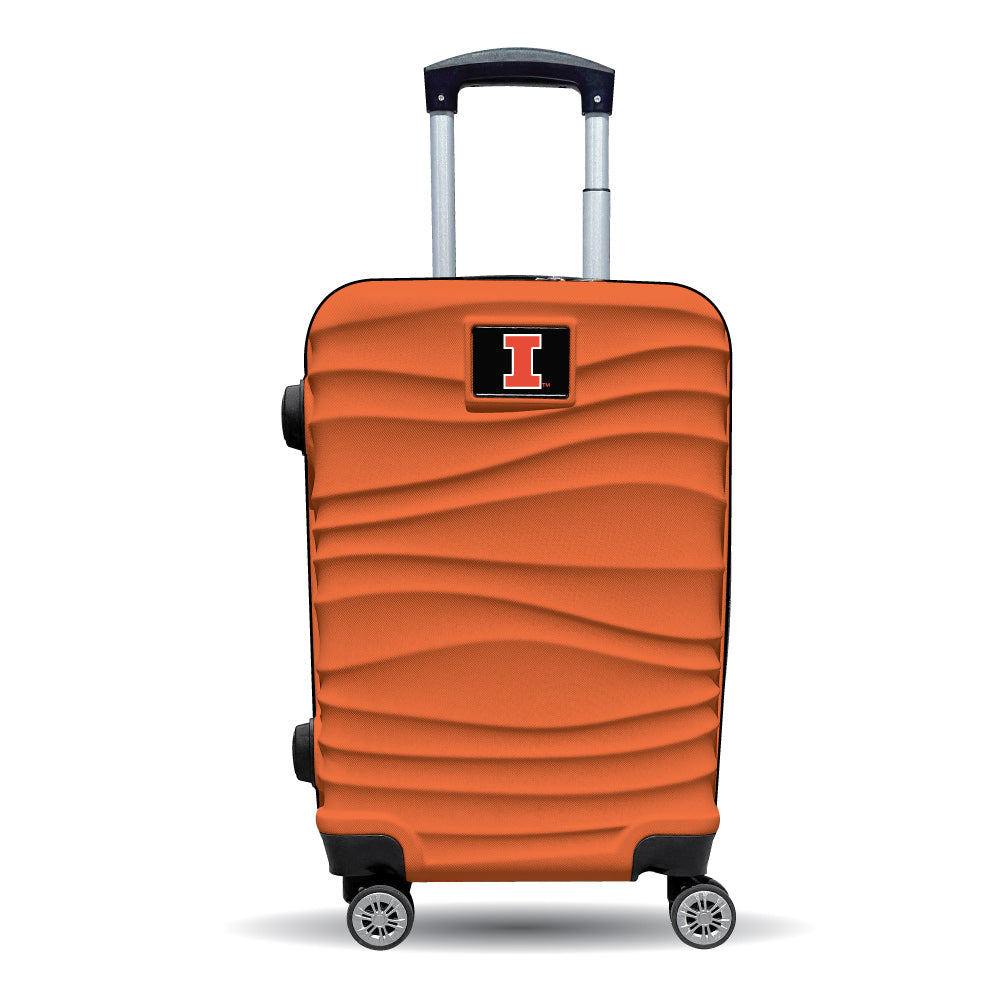 Illinois Fighting Illini Color Blitz 21-inch carry-on luggage in Orange