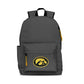 Iowa Hawkeyes Campus Laptop Backpack- Gray