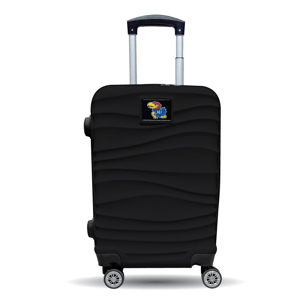 Kansas Jayhawks Color Blitz 21-inch carry-on luggage in Black