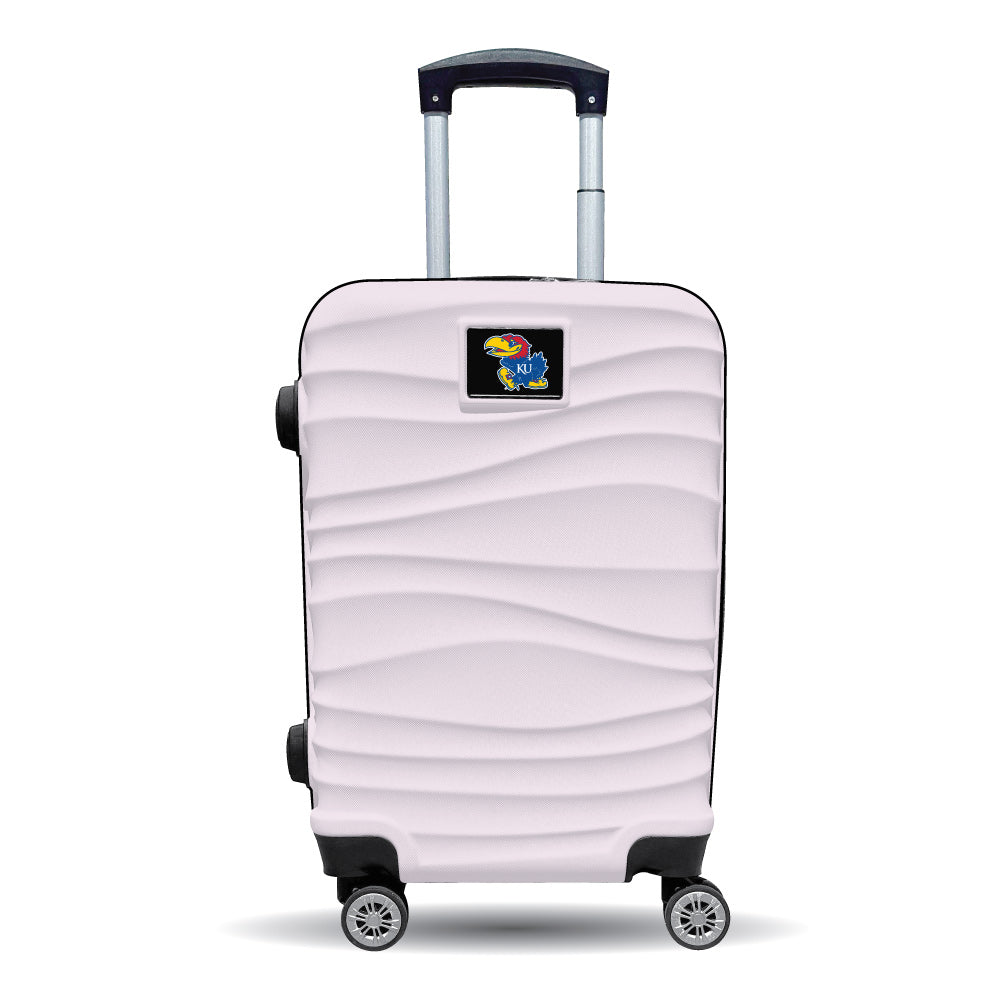 Kansas Jayhawks Color Blitz 21-inch carry-on luggage in Pink