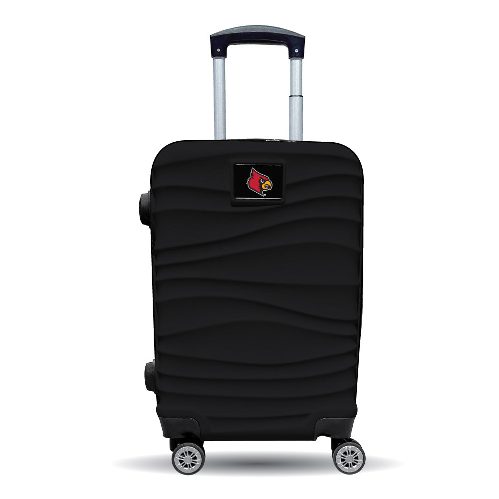 Louisville Cardinals Color Blitz 21-inch carry-on luggage in Black