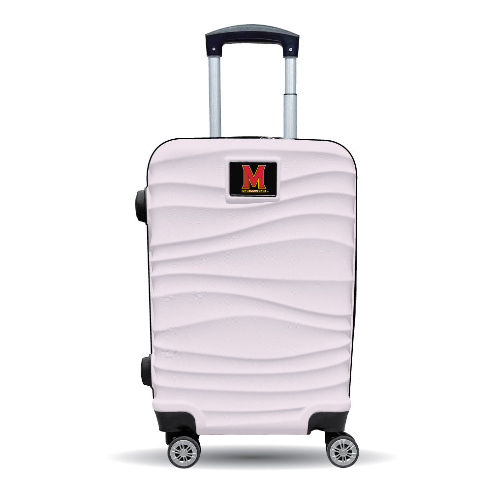 Maryland Terrapins Color Blitz 21-inch carry-on luggage in Pink