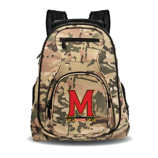 Terrapins Camo Backpack | Maryland Terrapins Laptop Camo Backpack