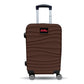 Mississippi Ole Miss Color Blitz 21-inch carry-on luggage in Brown