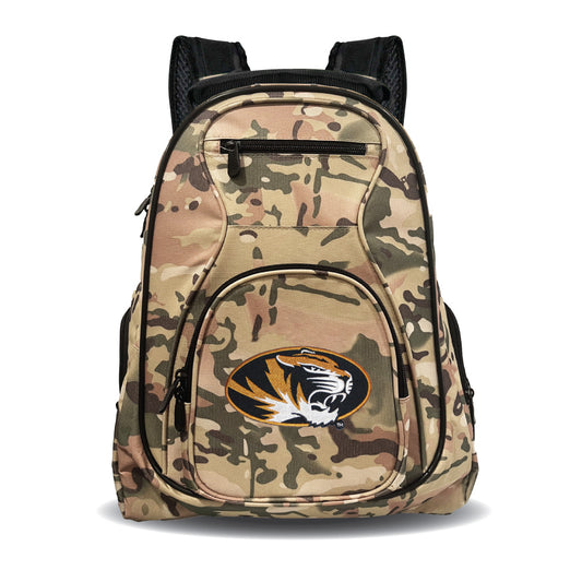 Tigers Camo Backpack | Missouri Tigers Laptop Camo Backpack