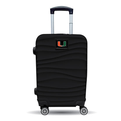 Miami Hurricanes Color Blitz 21-inch carry-on luggage in Black