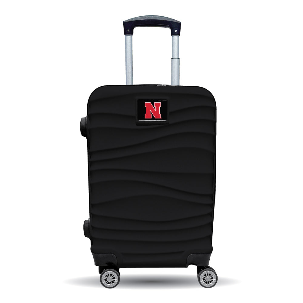 Nebraska Cornhuskers Color Blitz 21-inch carry-on luggage in Black