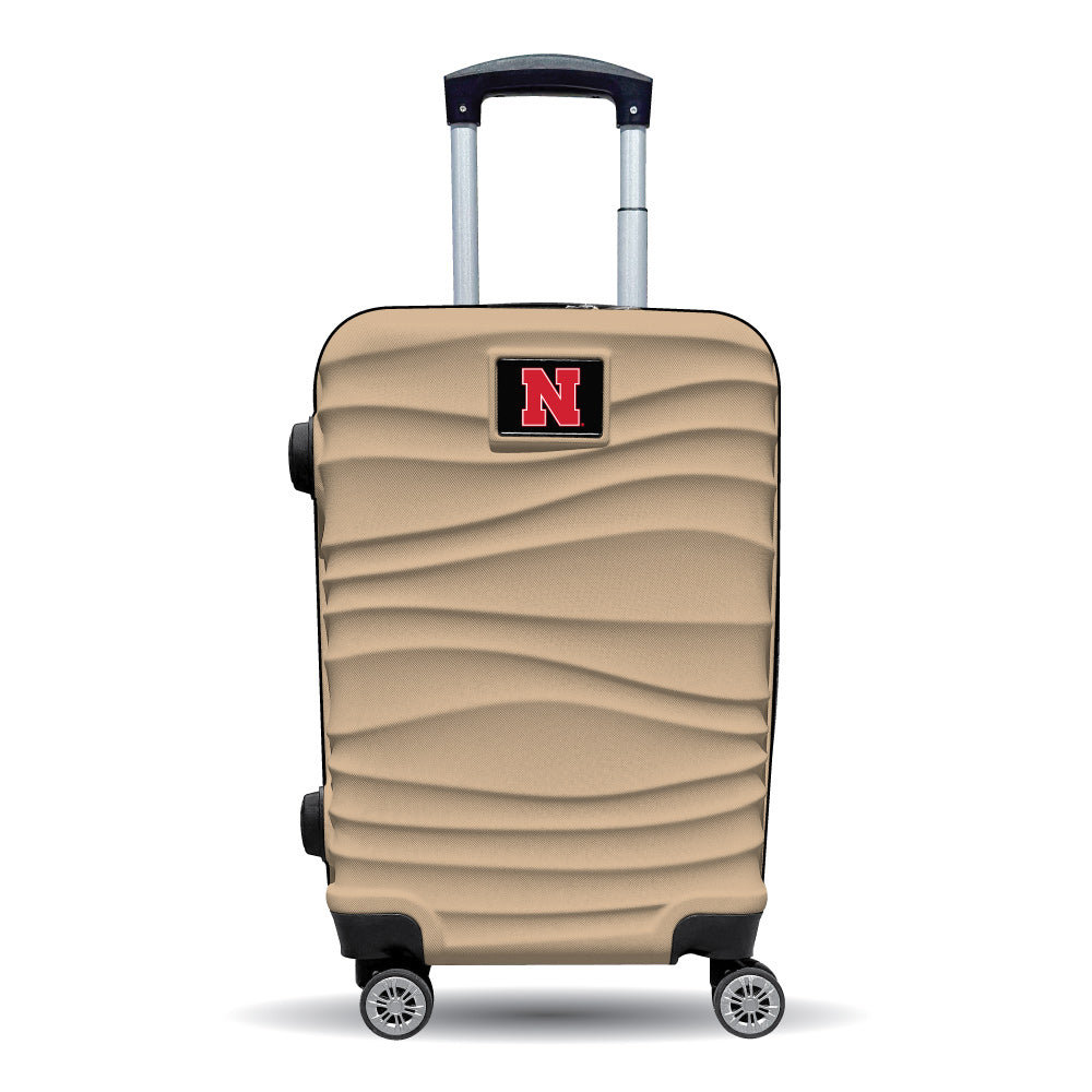 Nebraska Cornhuskers Color Blitz 21-inch carry-on luggage in Tan