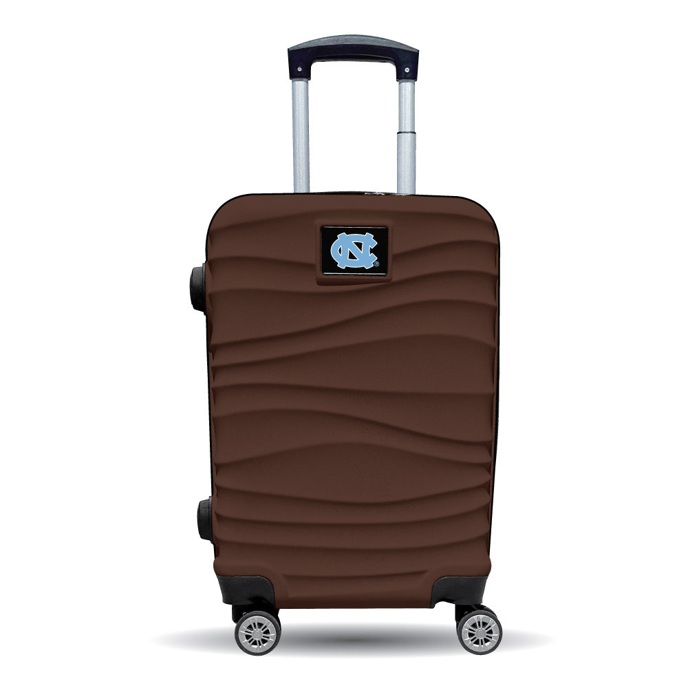 UNC Tar Heels Color Blitz 21-inch carry-on luggage in Brown