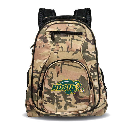North Dakota State Camo Backpack | North Dakota State Bison Laptop Camo Backpack