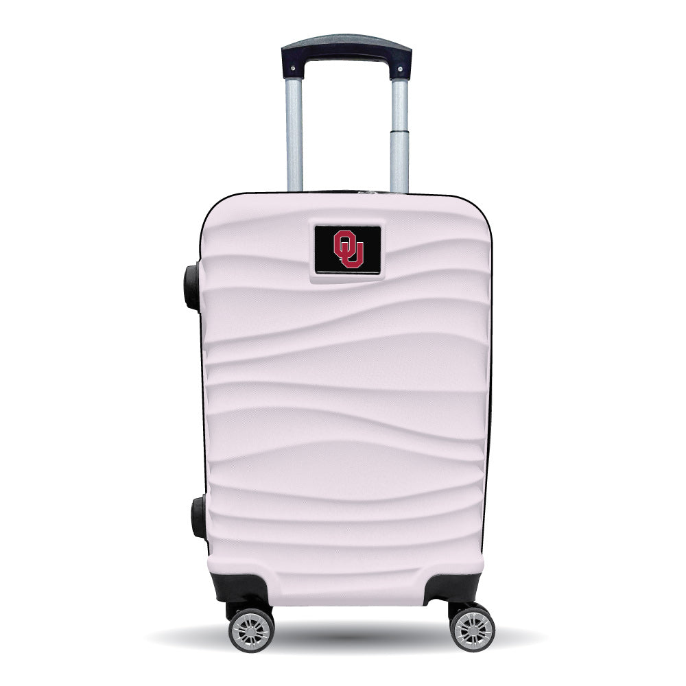 Oklahoma Sooners Color Blitz 21-inch carry-on luggage in Pink