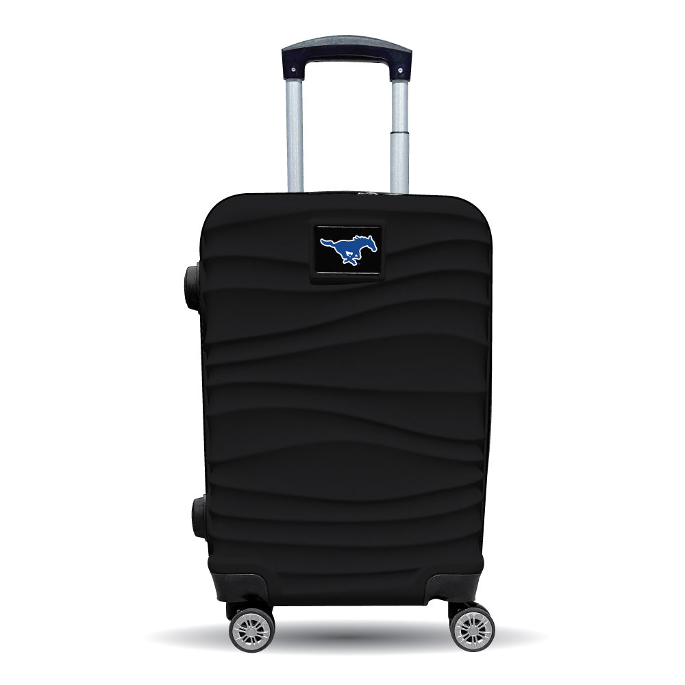 Southern Methodist Mustangs Color Blitz 21-inch carry-on luggage in Black