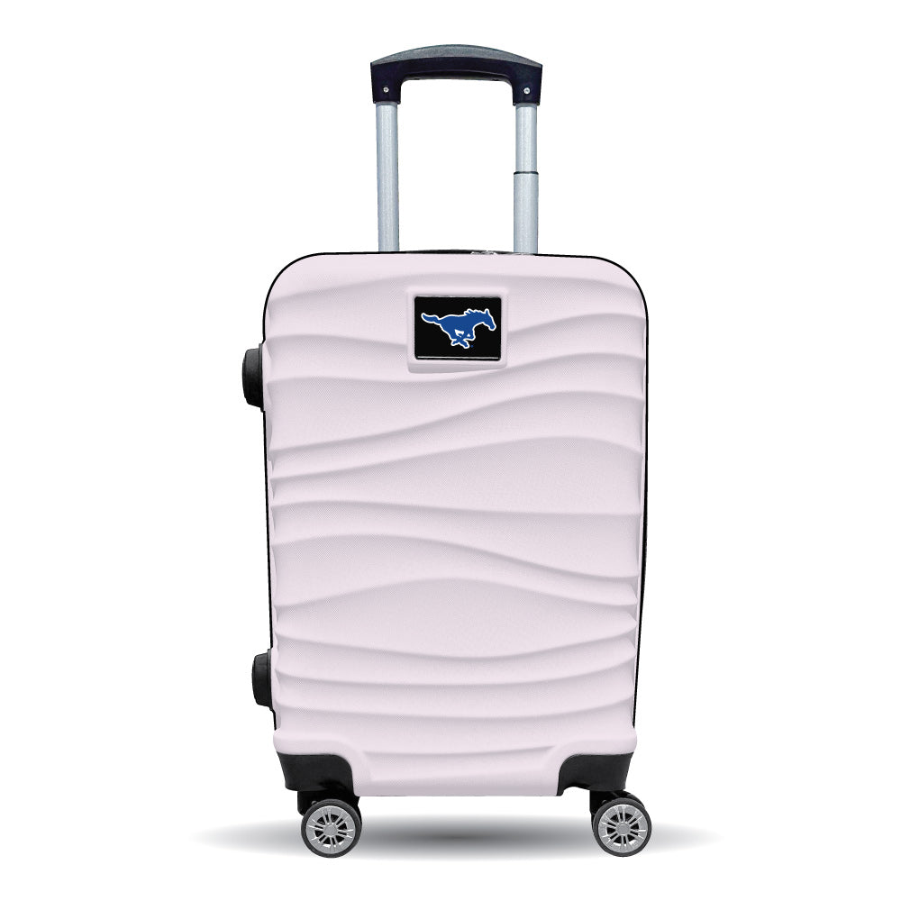 Southern Methodist Mustangs Color Blitz 21-inch carry-on luggage in Pink