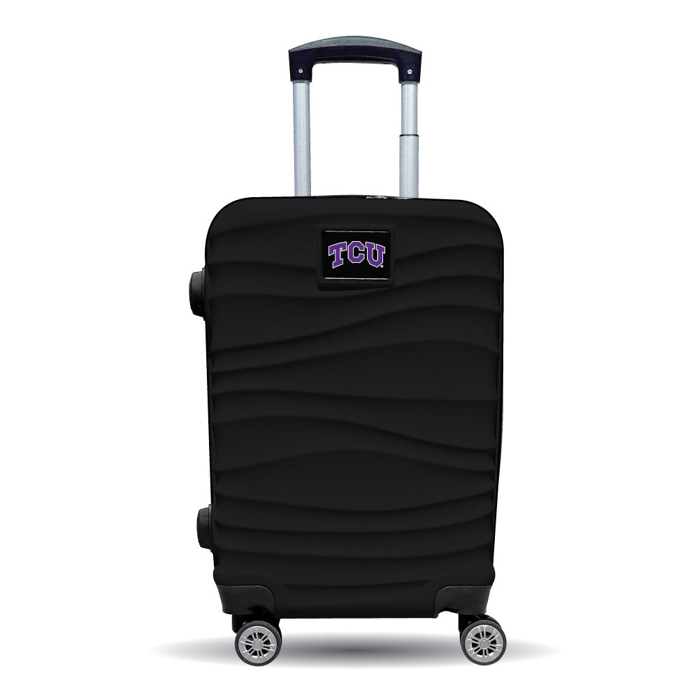 Texas Christian University Horned Frogs Color Blitz 21-inch carry-on luggage in Black