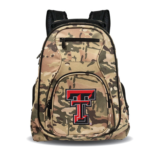 Raiders Camo Backpack | Texas Tech Raiders Laptop Camo Backpack