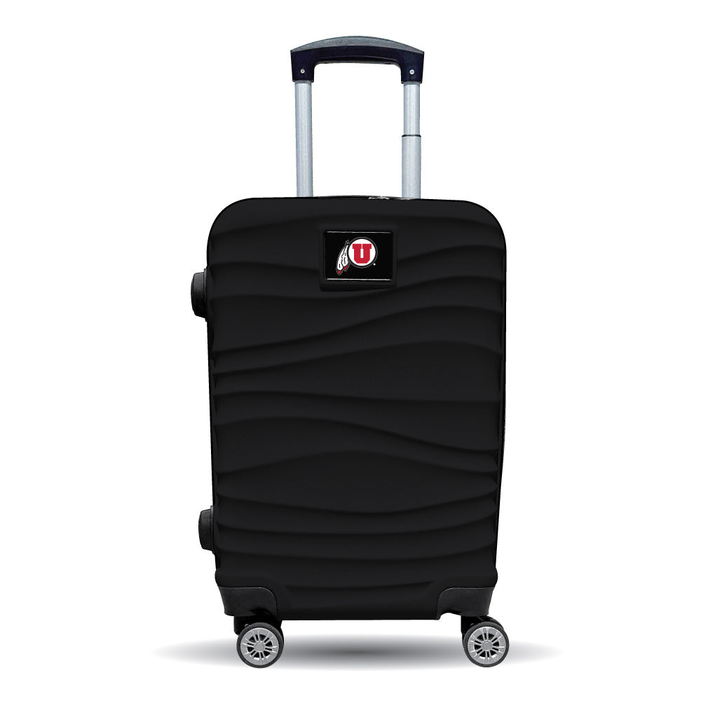 Utah Utes Color Blitz 21-inch carry-on luggage in Black