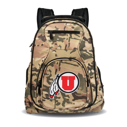 Utes Camo Backpack | Utah Utes Laptop Camo Backpack
