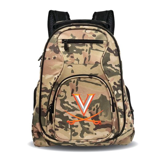 Cavaliers Camo Backpack | Virginia Cavaliers Laptop Camo Backpack