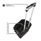 21'' Black Domestic Soft Side Carry-on Spinner