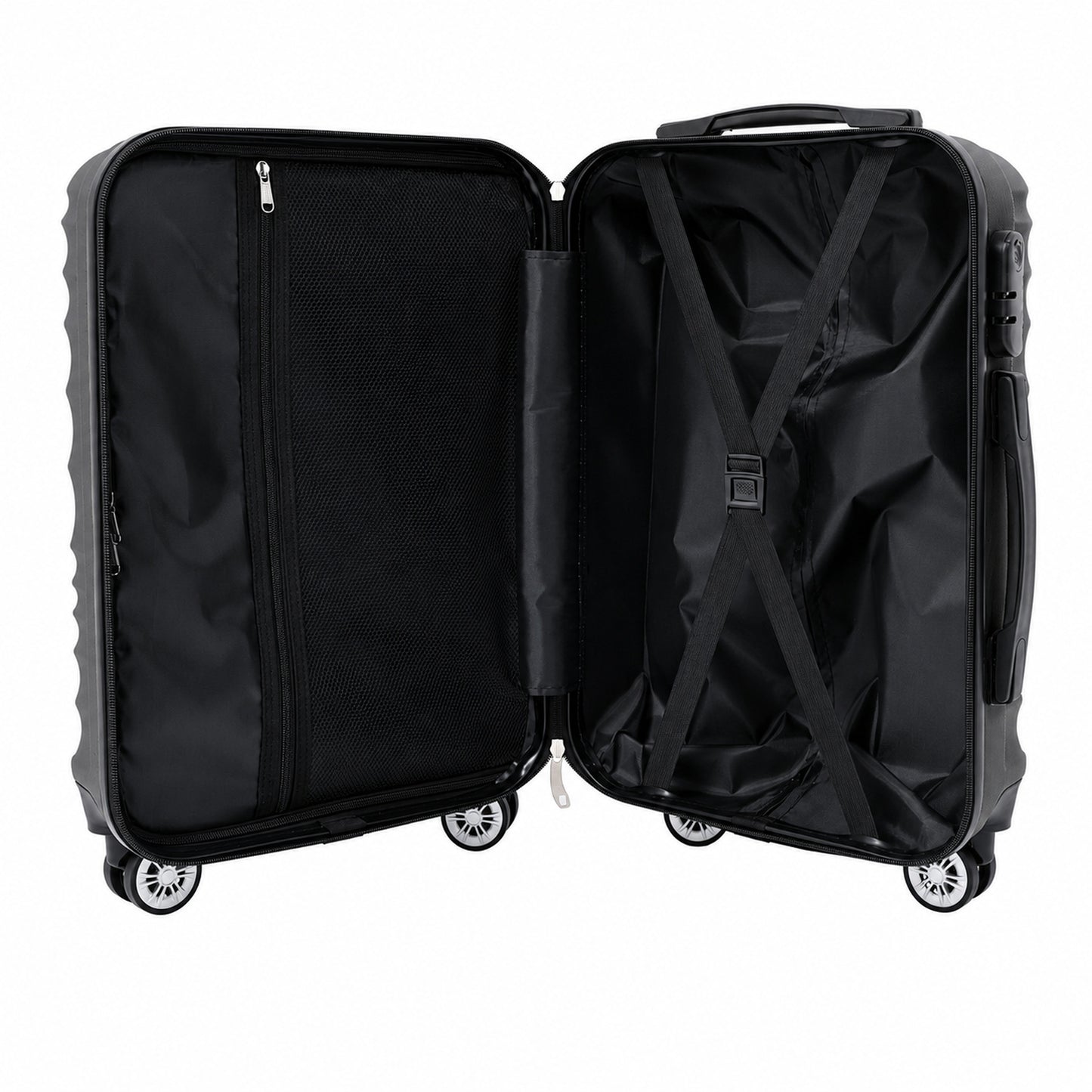 Arizona Cardinals 21-Inch Color Blitz Hard-Shell Carry-On Spinner Luggage with TSA Combination Lock and 360° Wheels