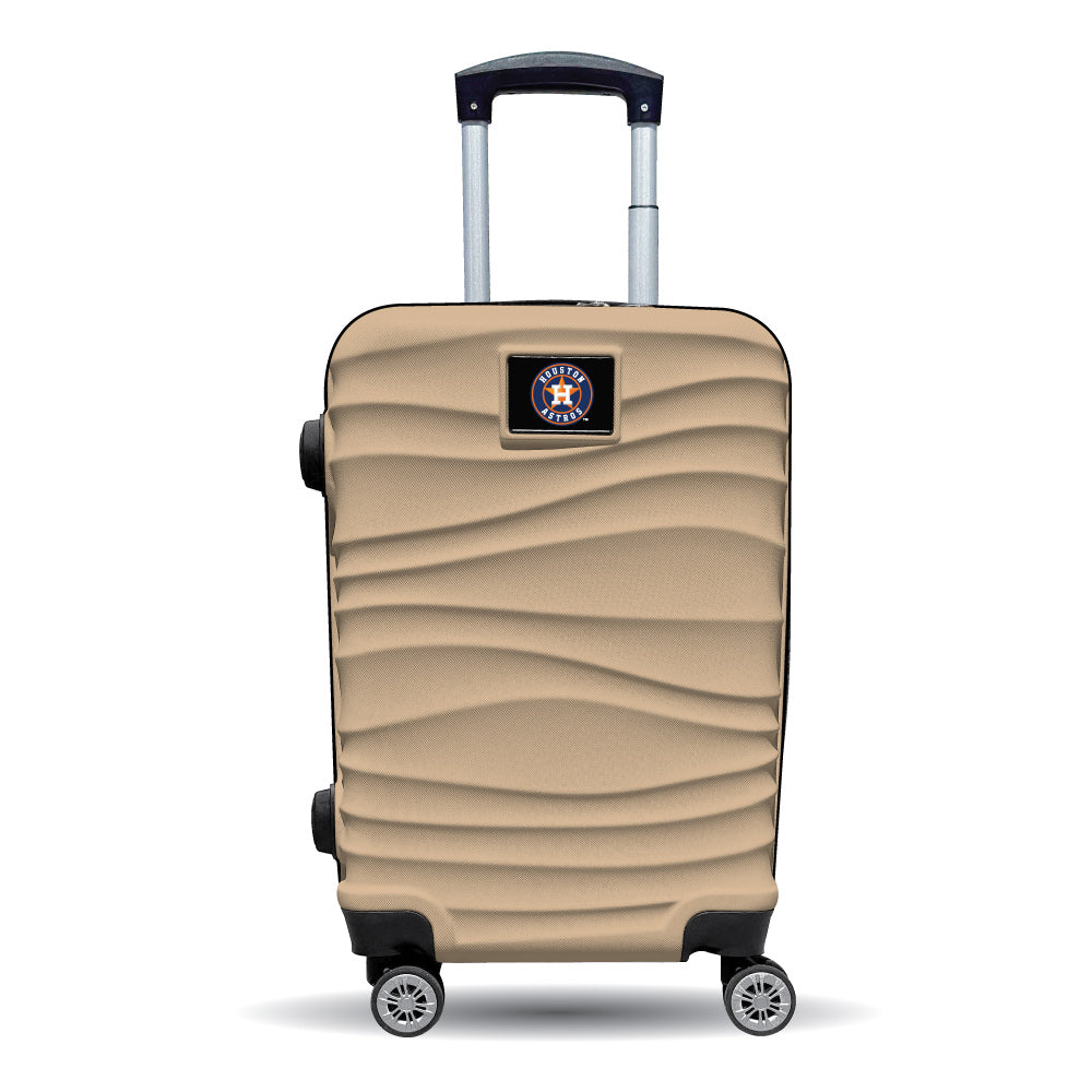 Houston Astros Color Blitz 21-inch carry-on luggage in Tan