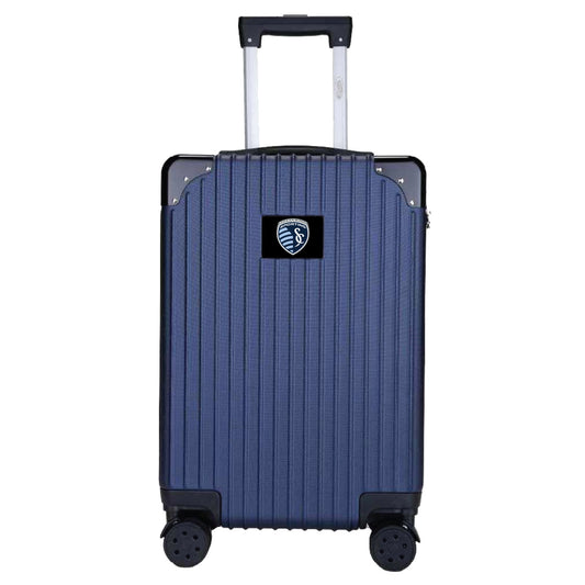 Sporting Kansas City 21" Exec 2-Toned Carry On Spinner -NAVY