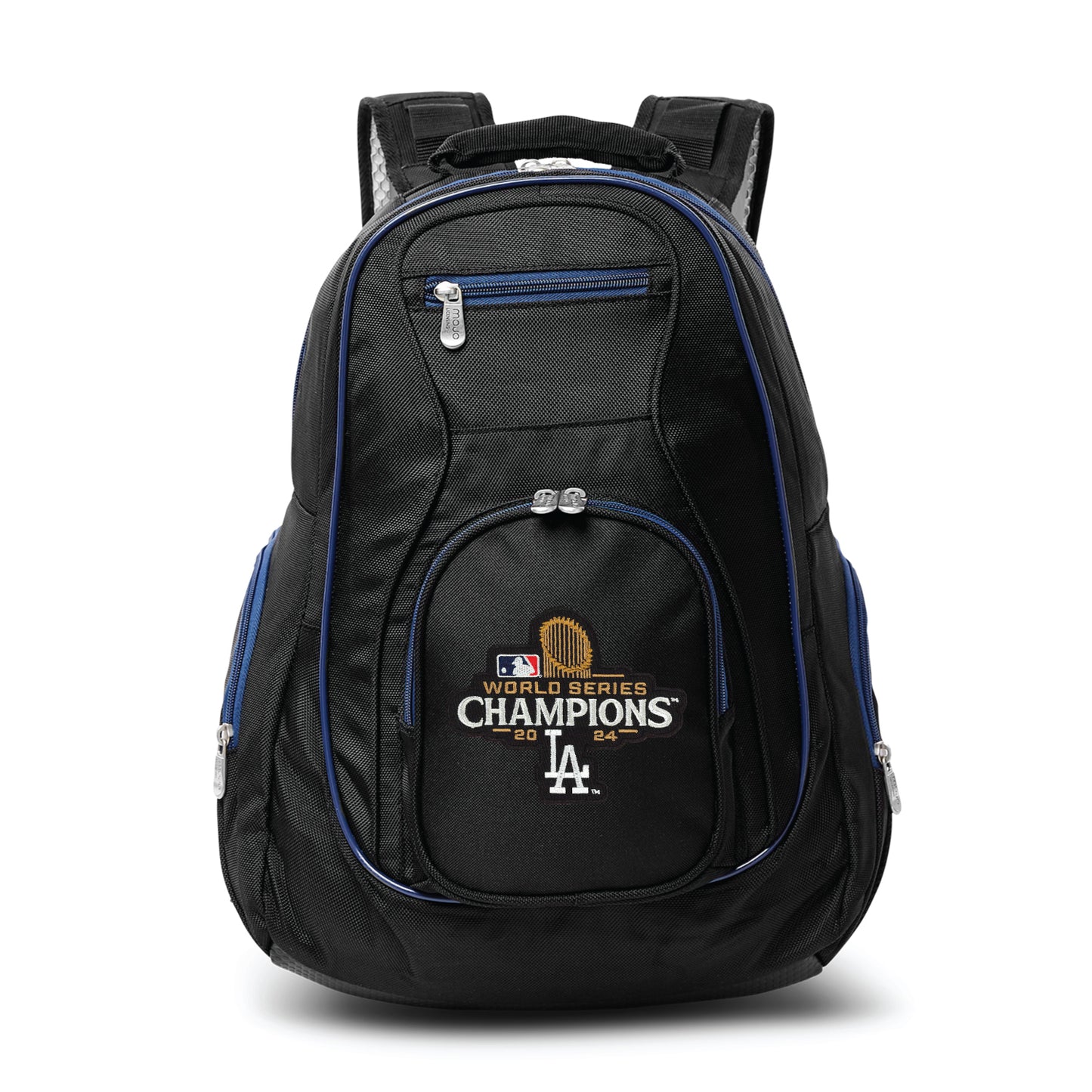 2024 Dodgers World Series Champions Premium Laptop Backpack- Blue Trim