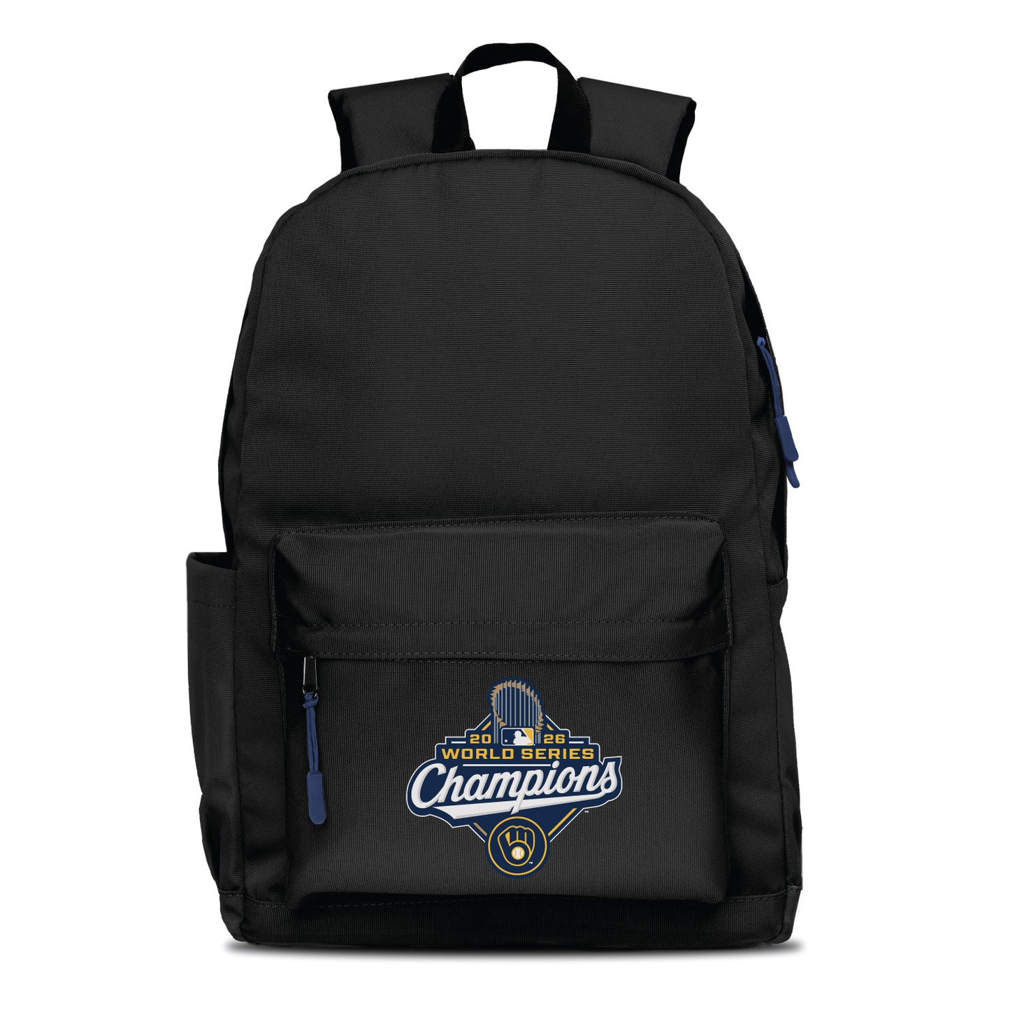 2026 Brewers World Series Champions Campus Laptop Backpack- Black