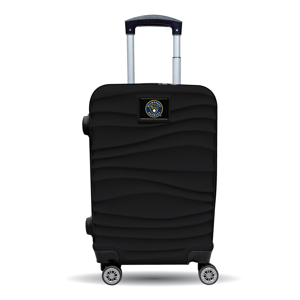 Milwaukee Brewers Color Blitz 21-inch carry-on luggage in Black