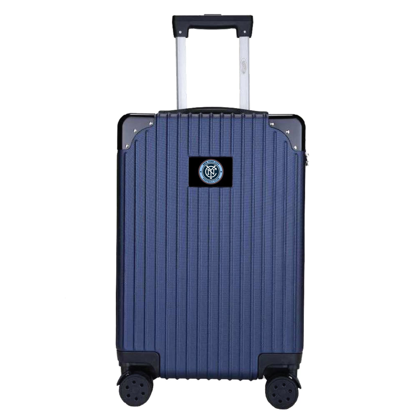 New York City FC 21" Exec 2-Toned Carry On Spinner -NAVY