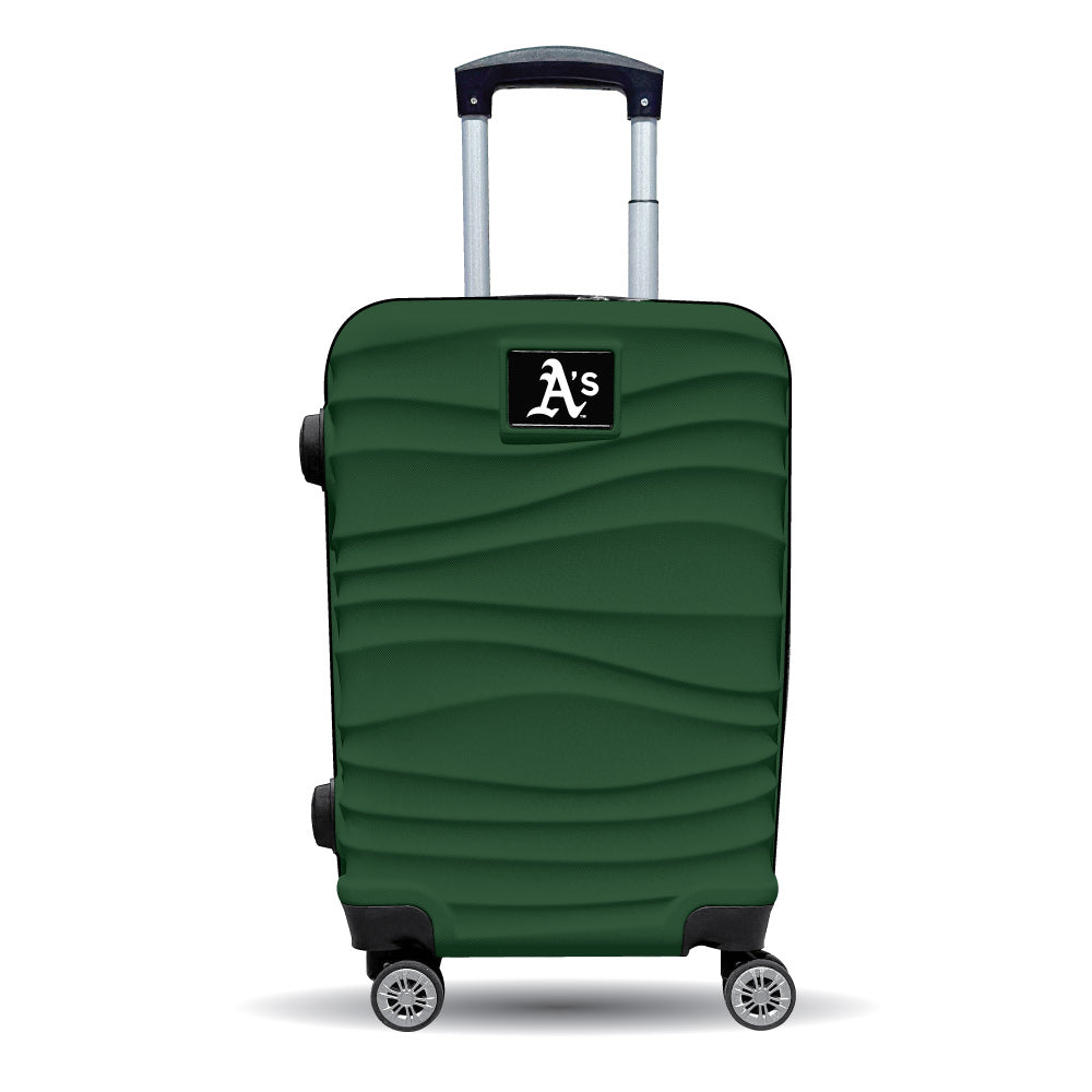 Oakland Athletics Color Blitz 21-inch carry-on luggage in Green