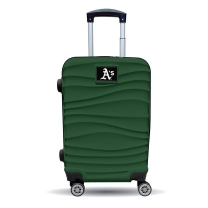 Oakland Athletics Color Blitz 21-inch carry-on luggage in Green