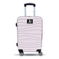 Oakland Athletics Color Blitz 21-inch carry-on luggage in Pink