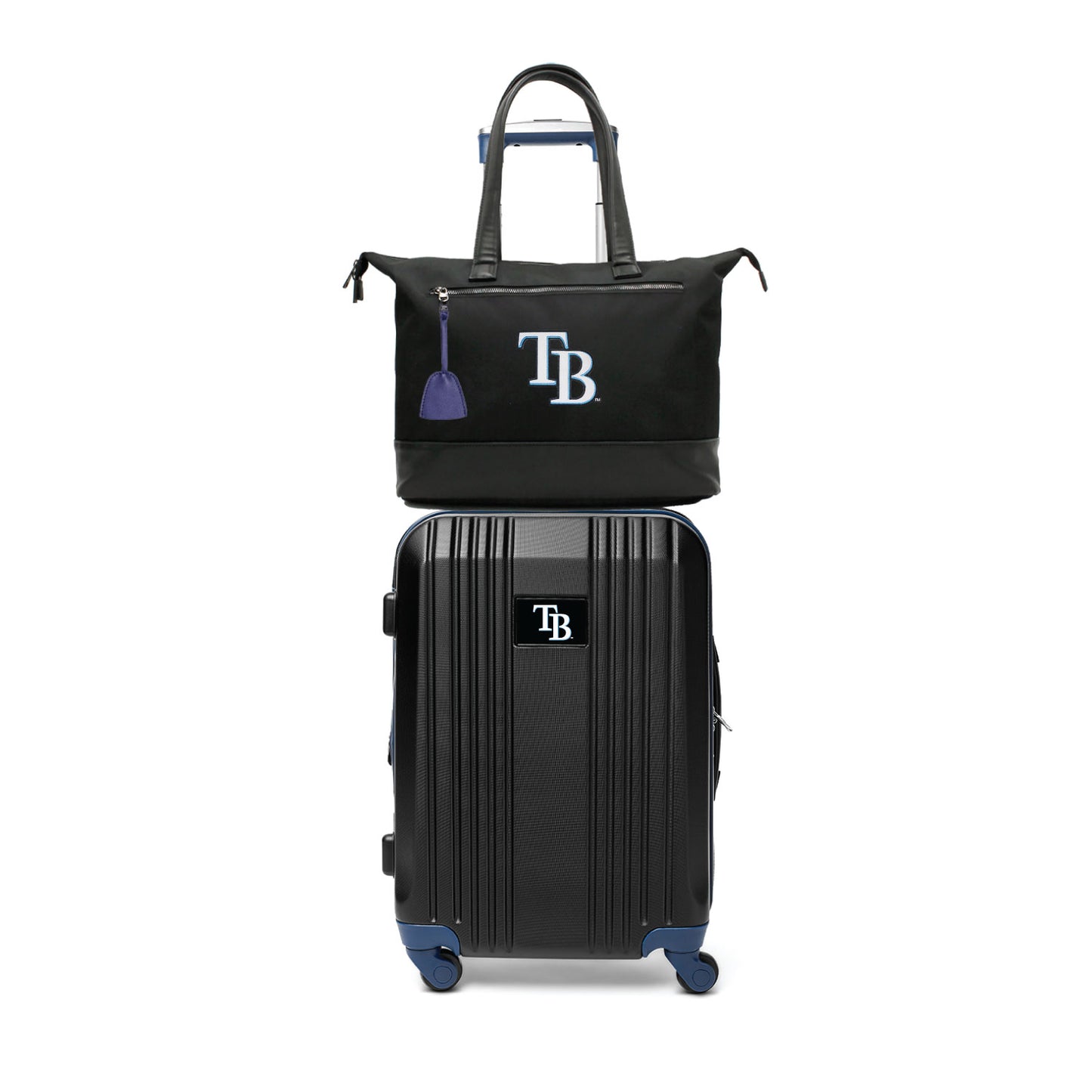 Tampa Bay Rays Premium Laptop Tote Bag and Luggage Set
