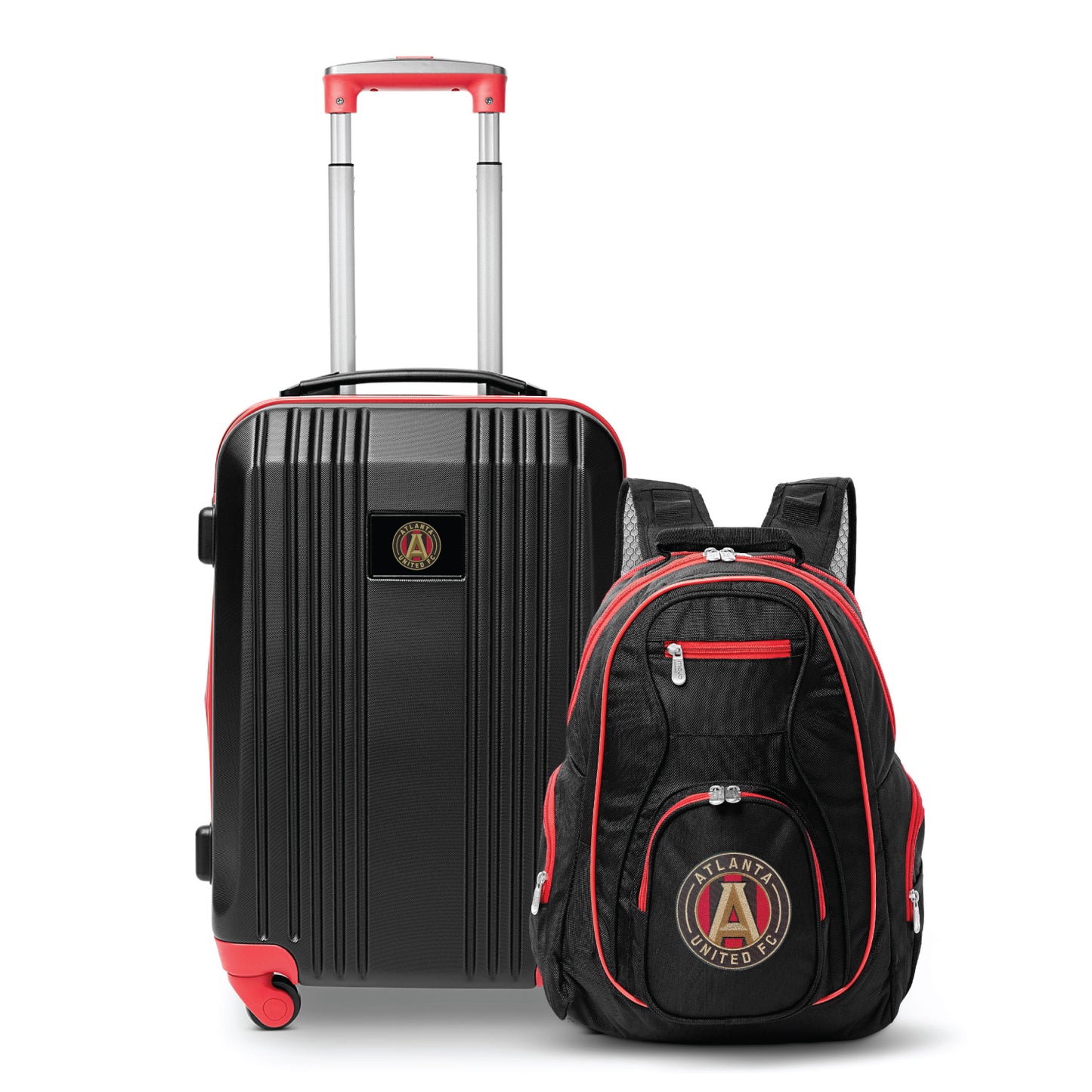 Atlanta United FC Premium 2-Piece Backpack & Carry-On Set- RED