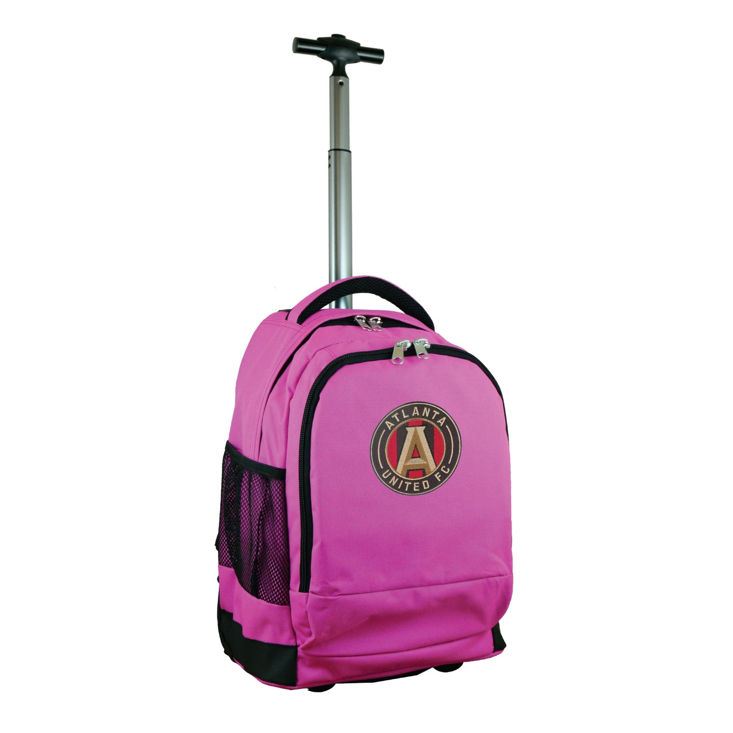 Atlanta United FC 19" Premium Wheeled Backpack-Pink