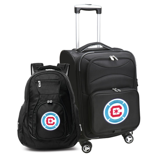 Chicago Fire FC 2-Piece Backpack & Carry-On Set