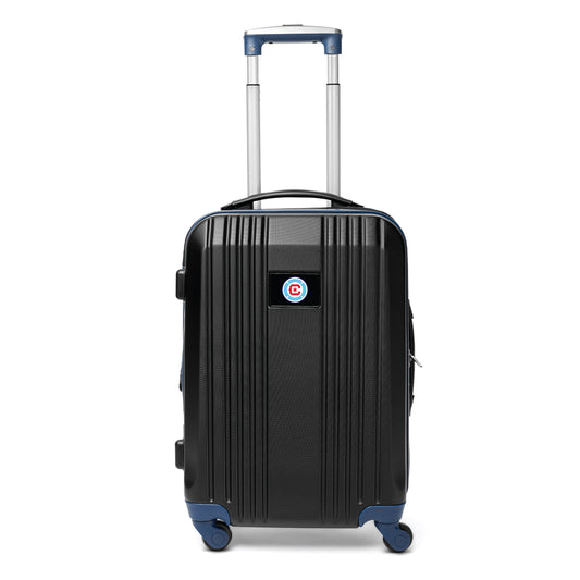 Chicago Fire FC 21" Two-Tone Carry On Spinner Luggage- NAVY