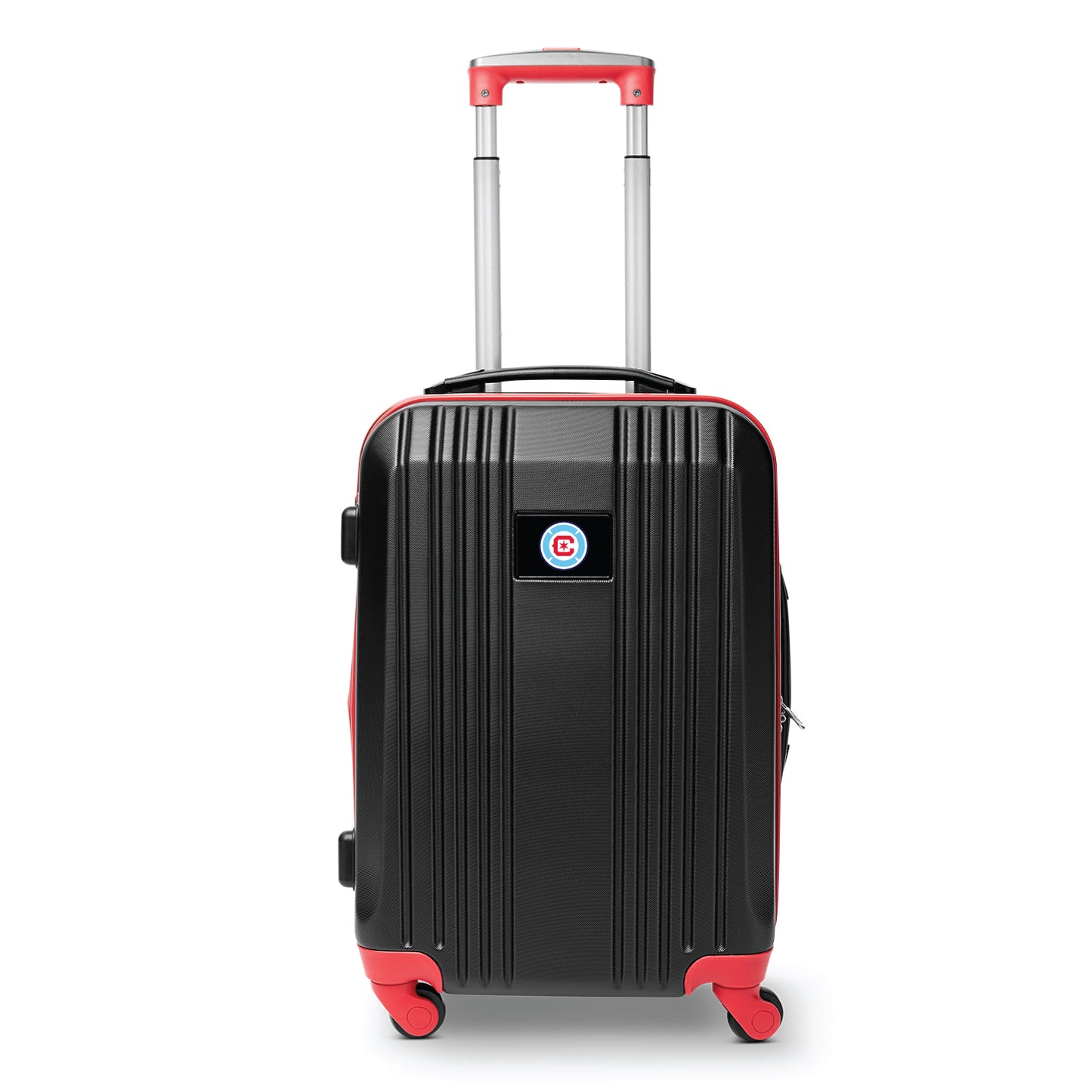 Chicago Fire FC 21" Two-Tone Carry On Spinner Luggage- RED