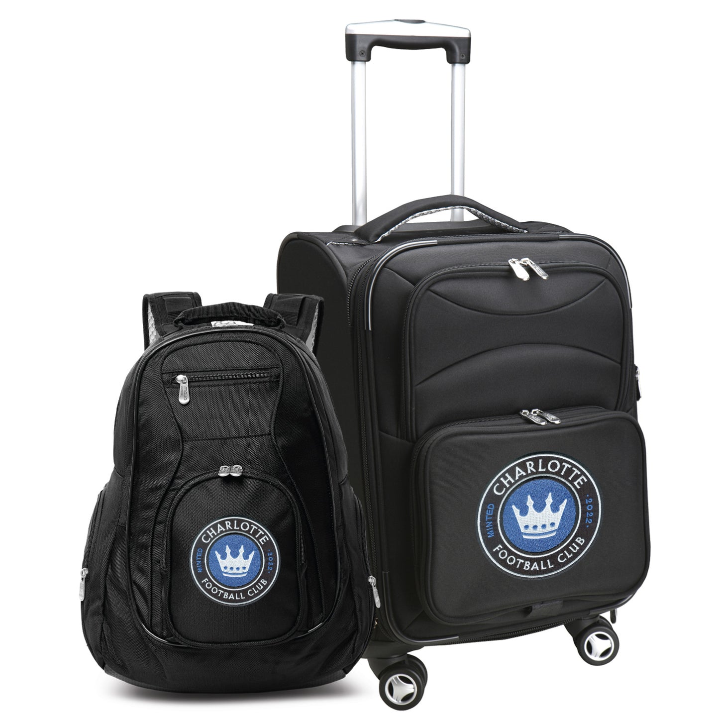 Charlotte FC 2-Piece Backpack & Carry-On Set