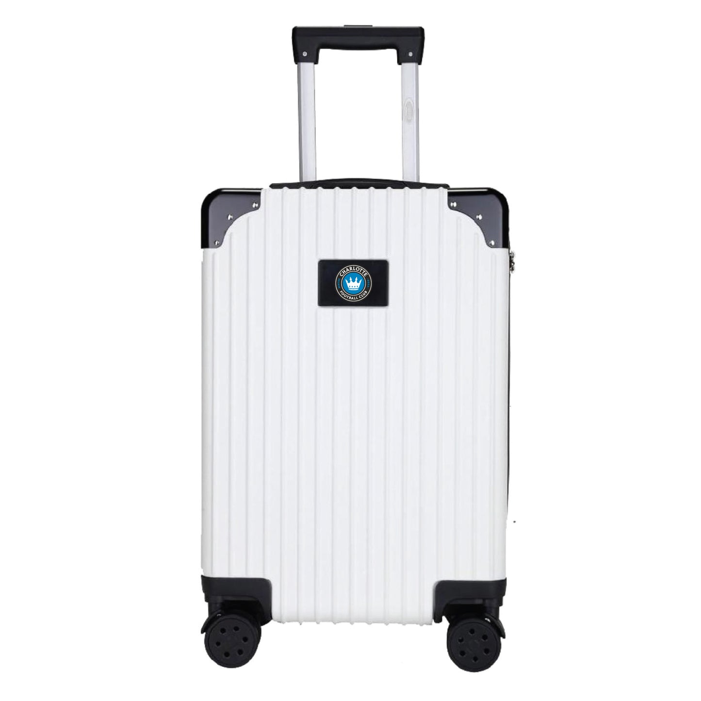 Charlotte FC 21" Exec 2-Toned Carry On Spinner -WHITE