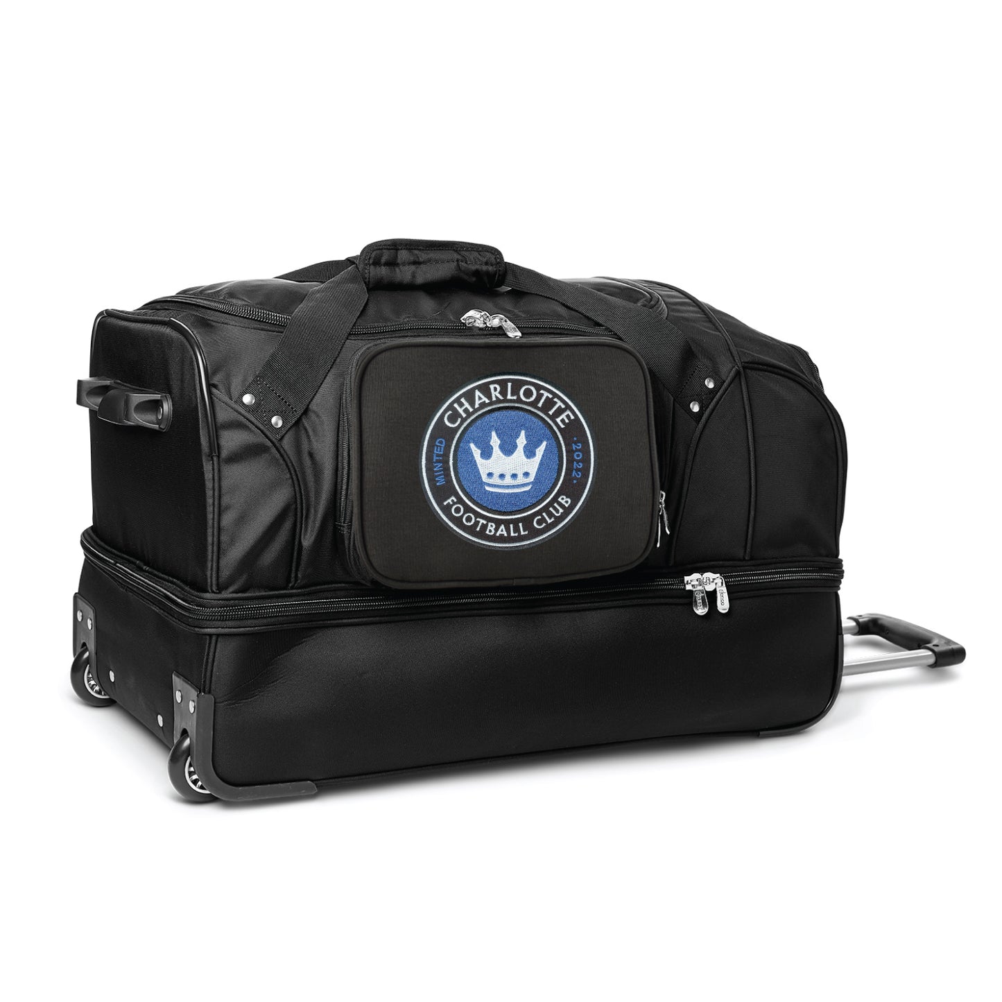 Charlotte FC 27" Rolling Drop Bottom Duffel