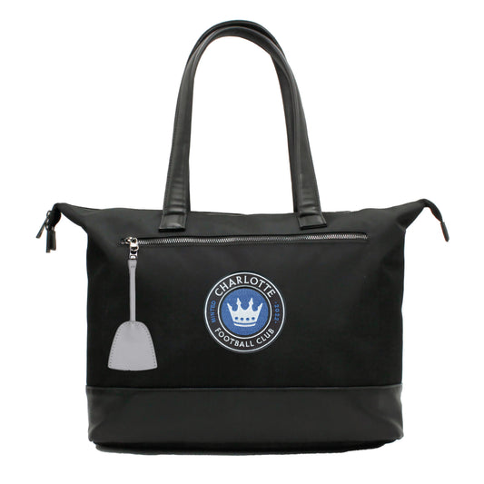 Charlotte FC Laptop Tote Bag -GRAY