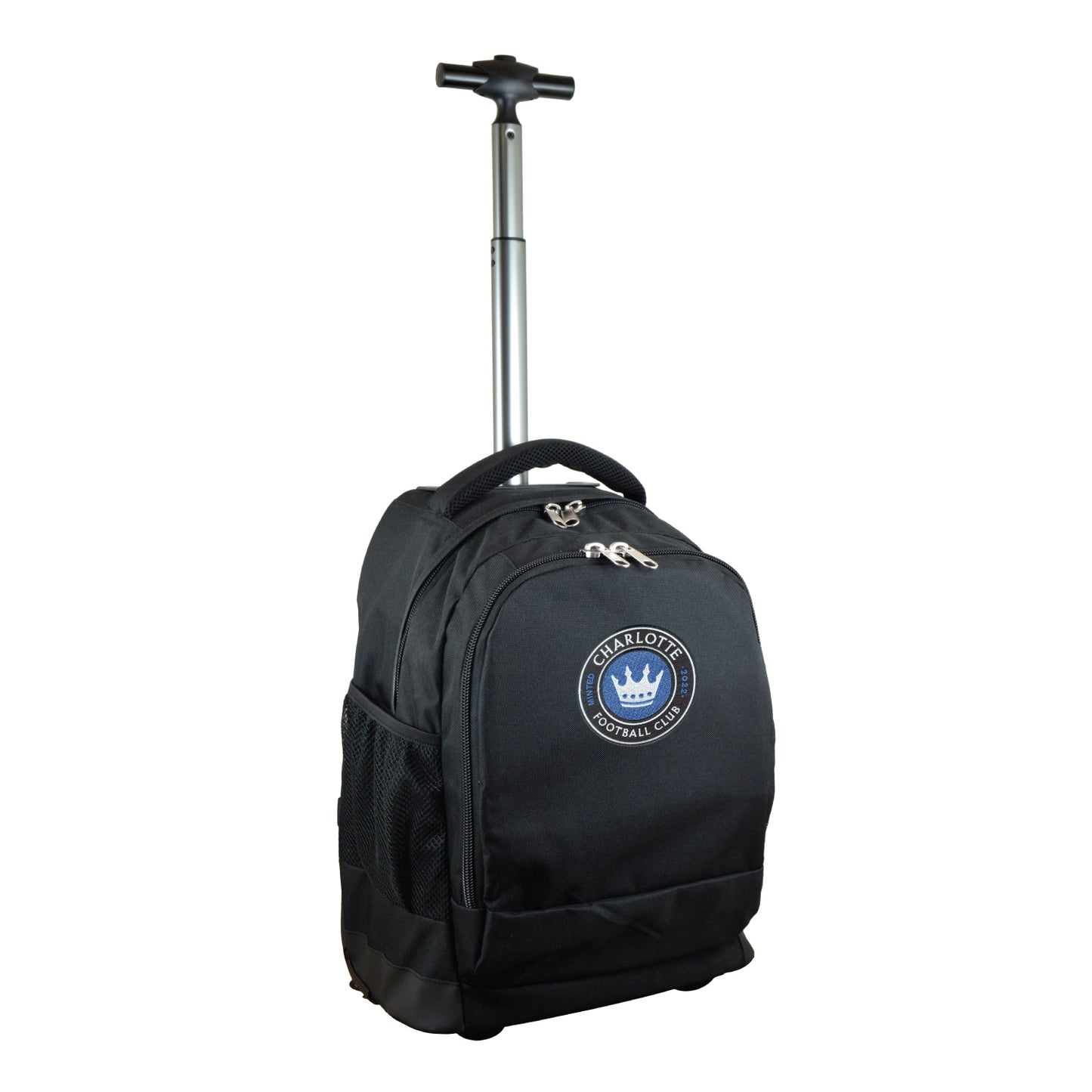 Charlotte FC 19" Premium Wheeled Backpack-Black