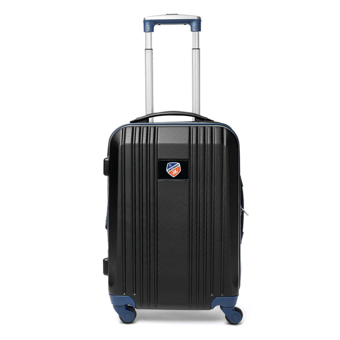 FC Cincinnati 21" Two-Tone Carry On Spinner Luggage- NAVY