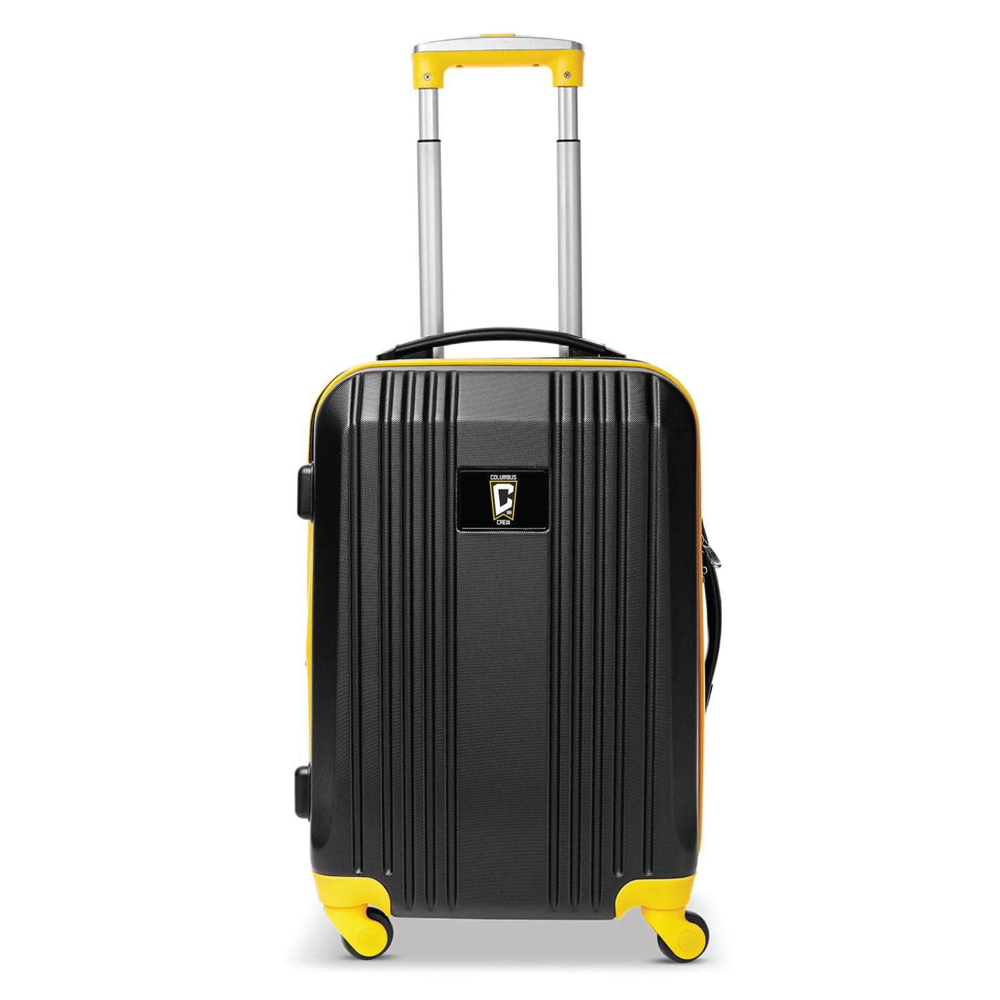 Columbus Crew 21" Two-Tone Carry On Spinner Luggage- YELLOW