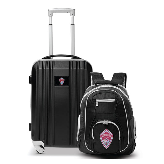 Colorado Rapids Premium 2-Piece Backpack & Carry-On Set- GRAY