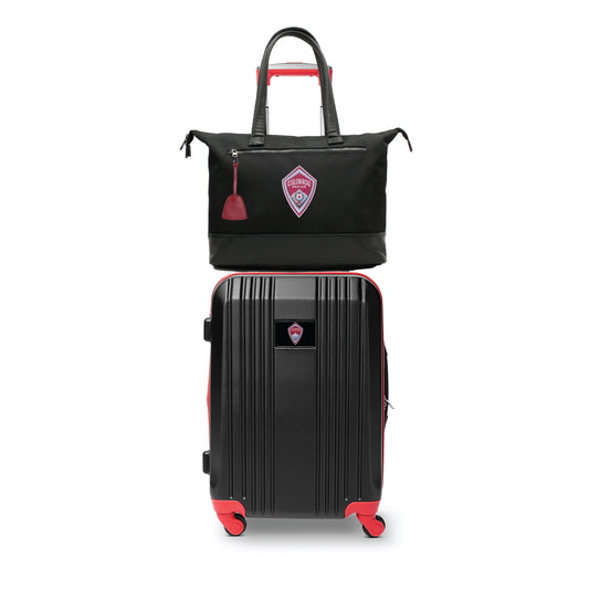 Colorado Rapids Tote Bag and Luggage Set -RED